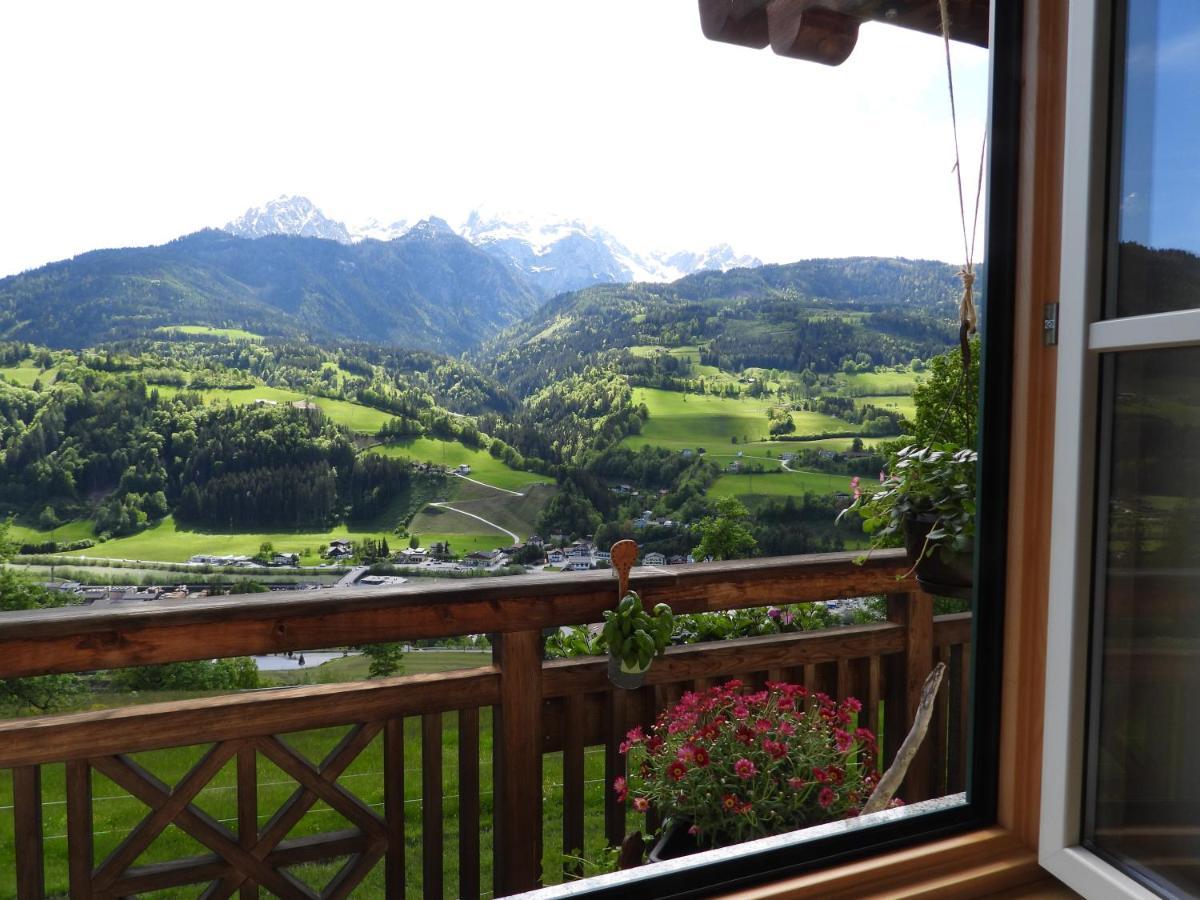Apartamento Bio-Bauernhof Einberghof Pfarrwerfen Exterior foto